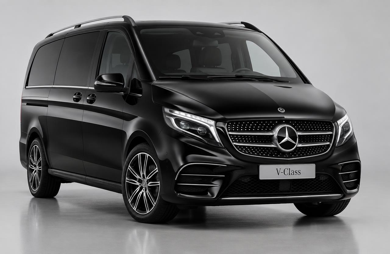 Mercedes Classe V vista di tre quarti